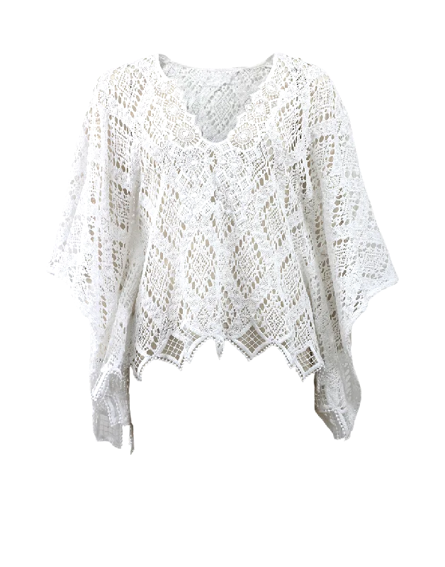 Corona Crochet Caftan Top