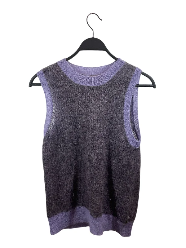 Heaven By Marc Jacobs/Knitted Vest/S/Wool/PPL/P607W02-032/grey multi