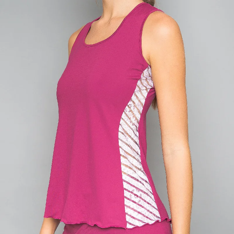 Sienna Tank Top (raspberry)