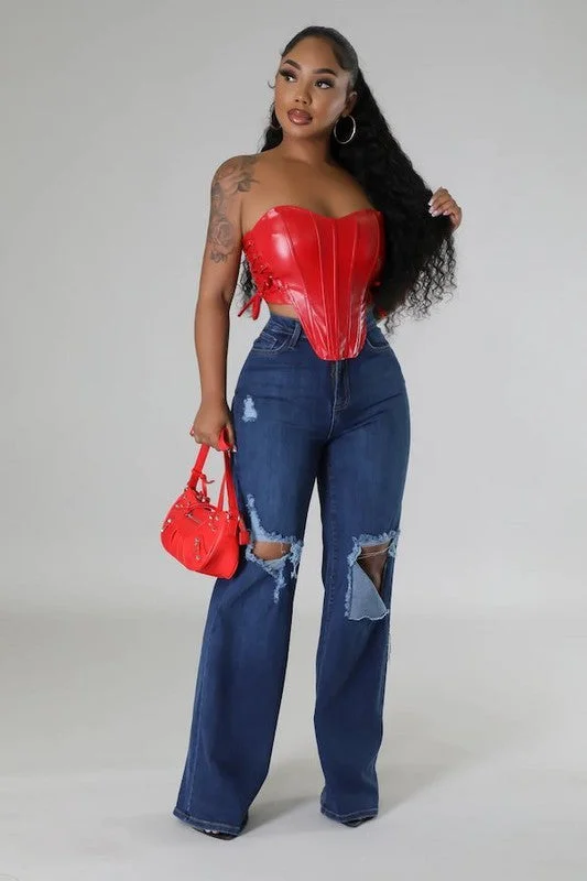 Jade Wide Leg Jean