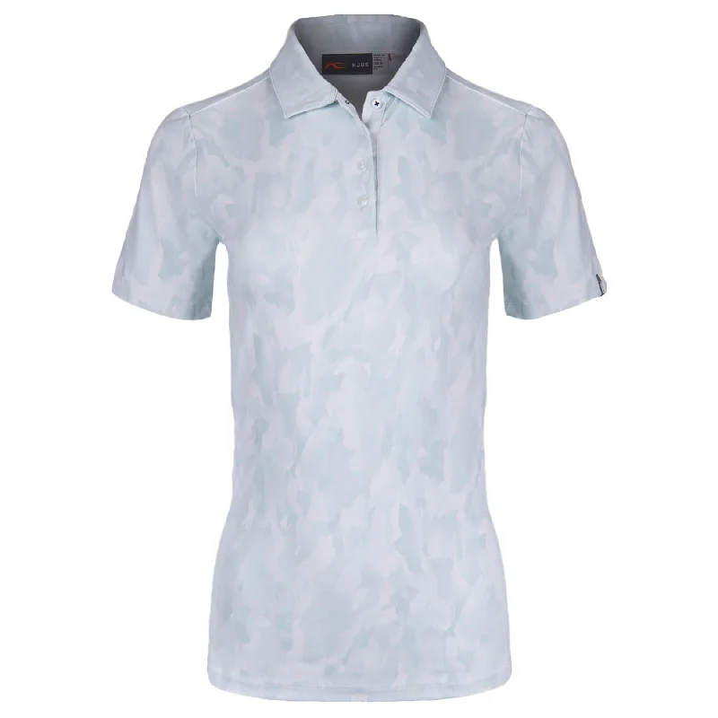 Womens Enya Printed Polo Mist - AW24