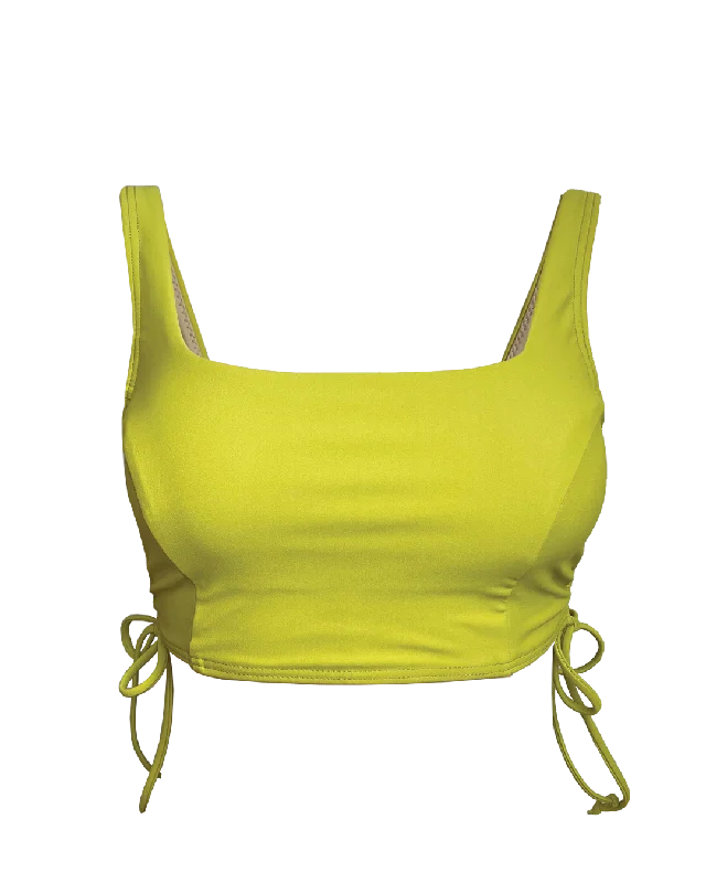 PULLOVER BIKINI TOP - Limecello