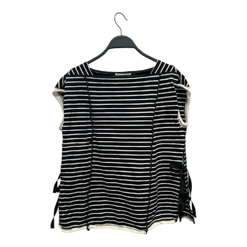 3.1 phillip lim/Vest/S/Stripe/Cotton/BLK/