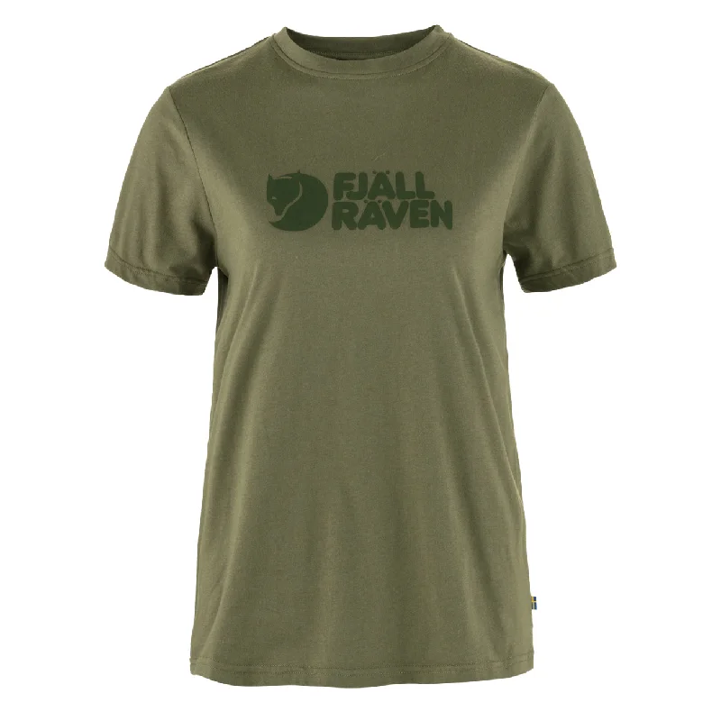 Fjallraven Womens Logo T-Shirt Green