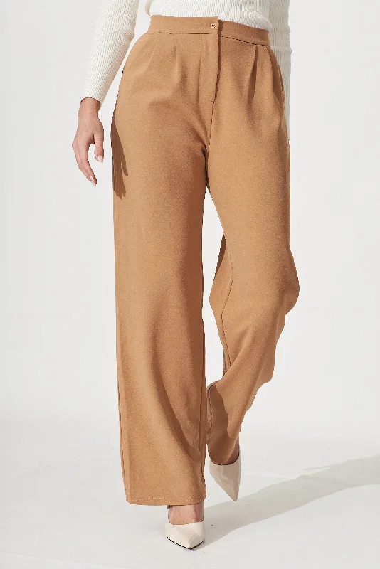 Cinnabar Pant In Camel