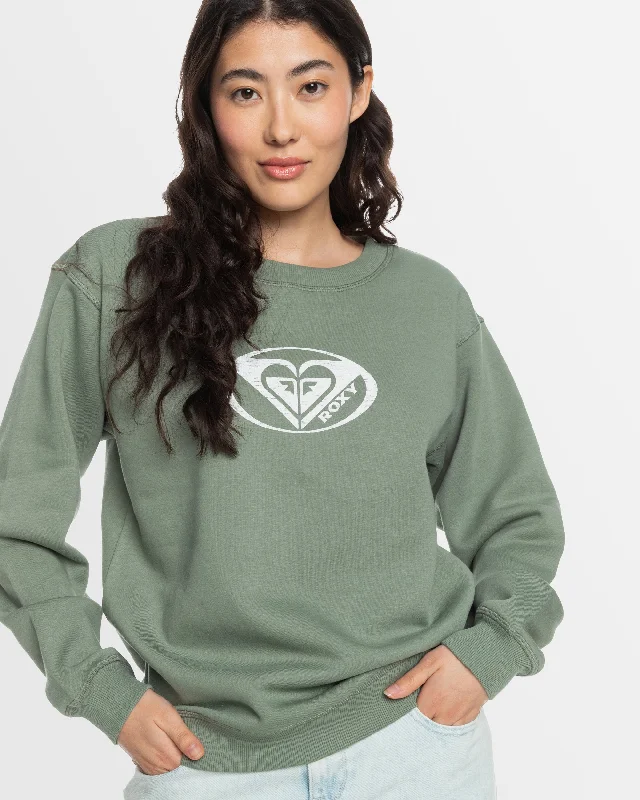 Womens Surf Stoked Pullover Sweatshirt