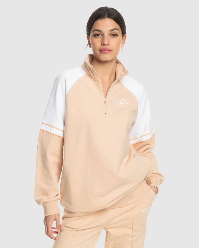 Womens Essential Energy Half-Zip Sweatshirt