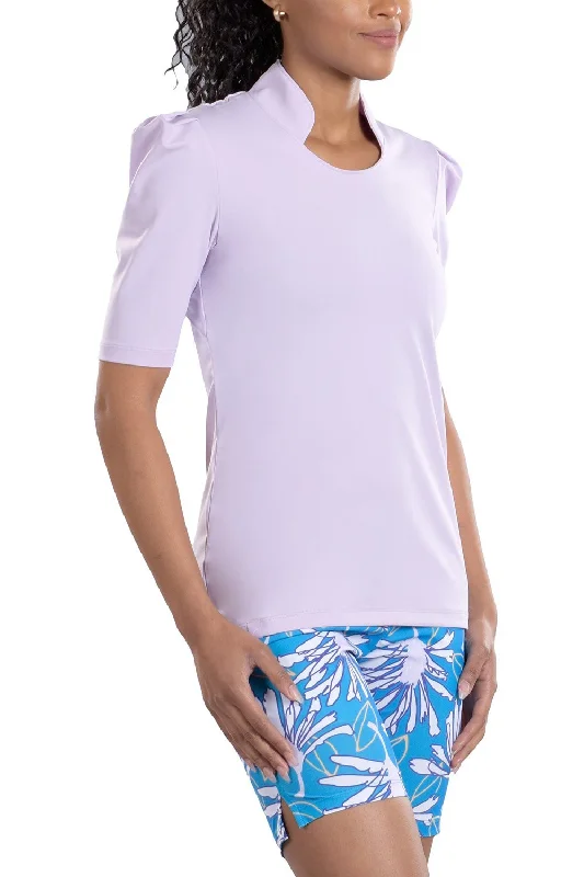 Kali Lilac Mid Sleeve Top - FINAL SALE