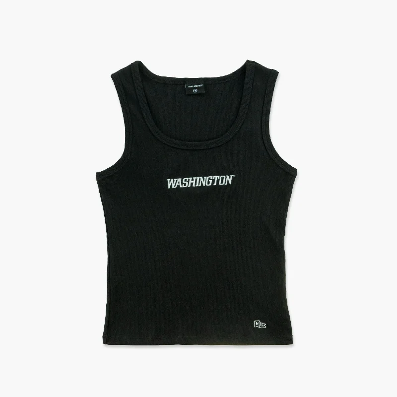 Washington Huskies Black MVP Tanktop