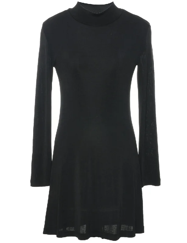 Black MIni Dress - XS