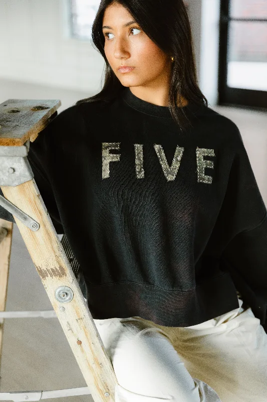 Custom FIVE Camo Sweatshirt