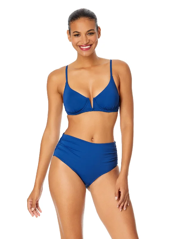 Women's Live In Color V Wire Underwire Bikini Top