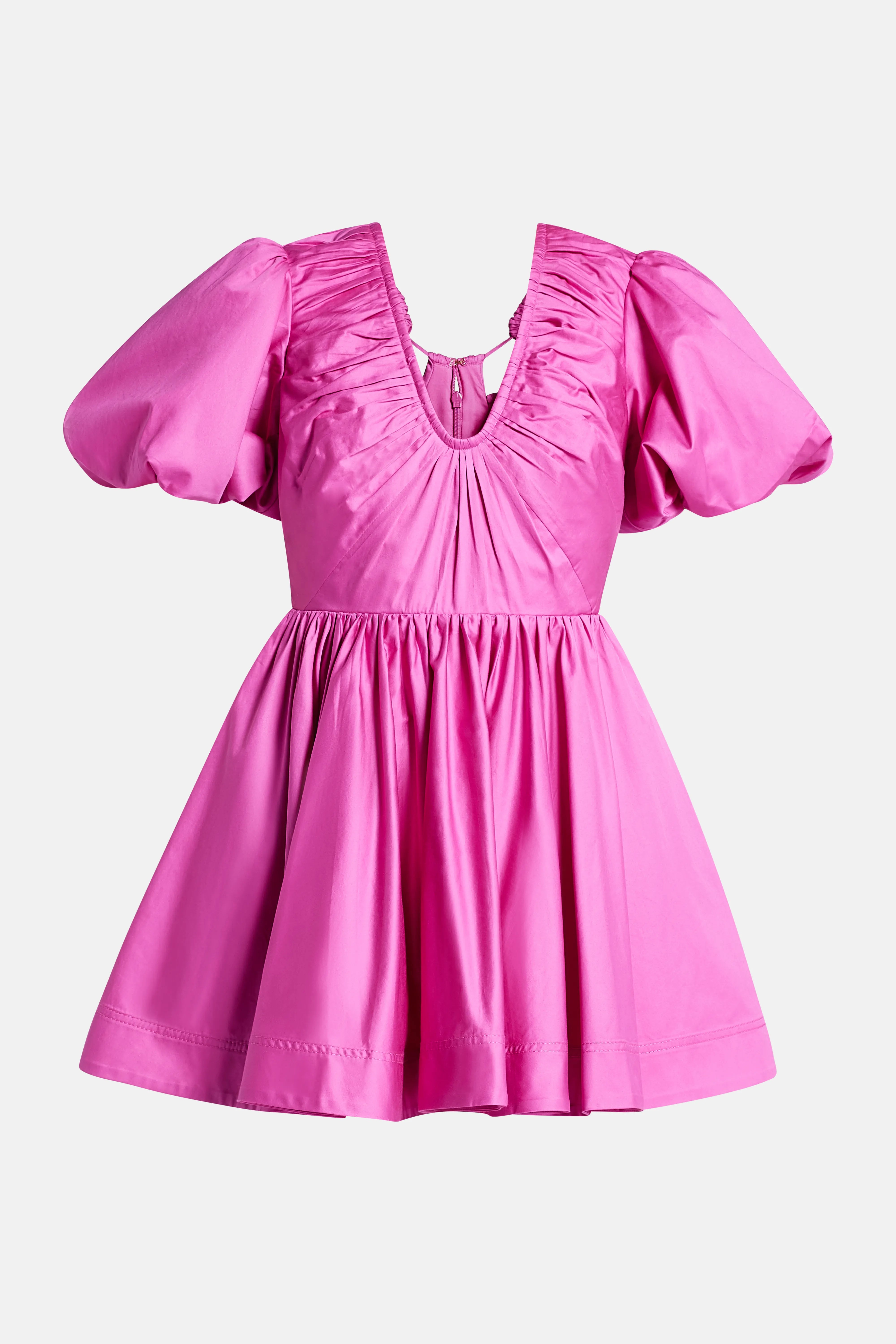 Cresting Organic Cotton Mini Dress in Pink