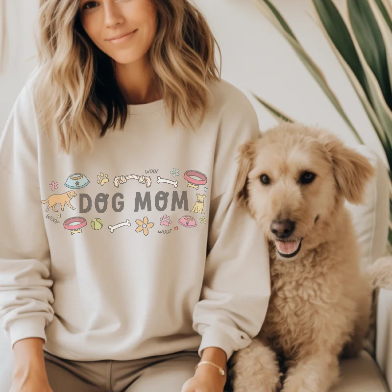 Dog Mom Retro Sweatshirt