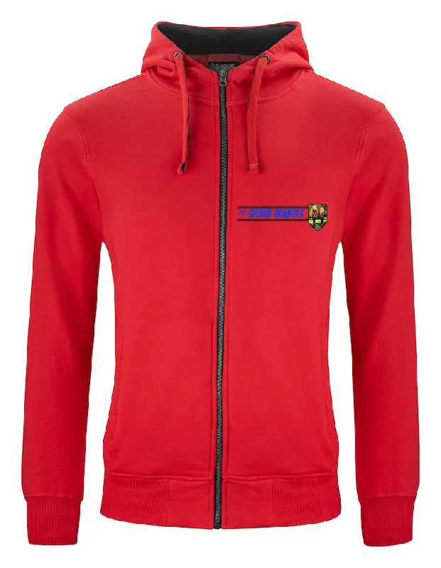 Spider Runners Zip Up Hoodie (Womens Fit)