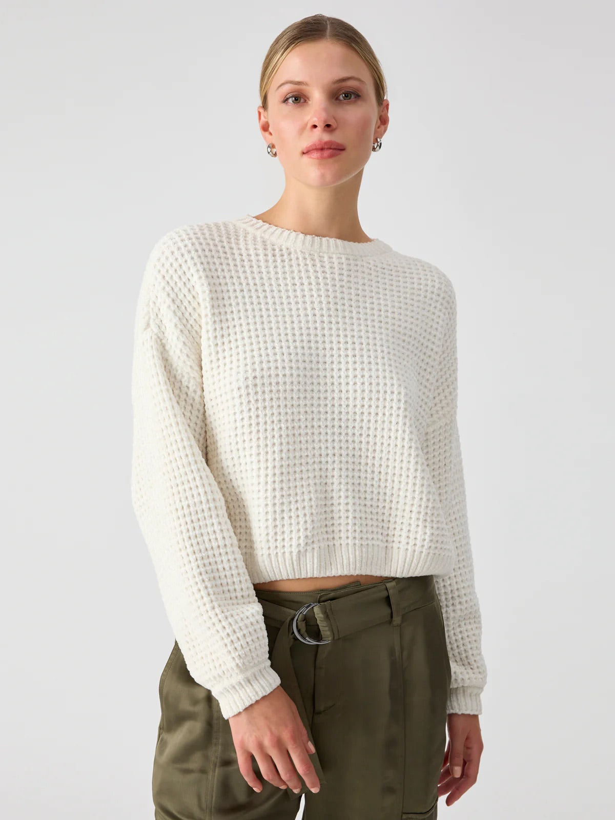 Sanctuary Under The Stars Chenille Sweater - MILK