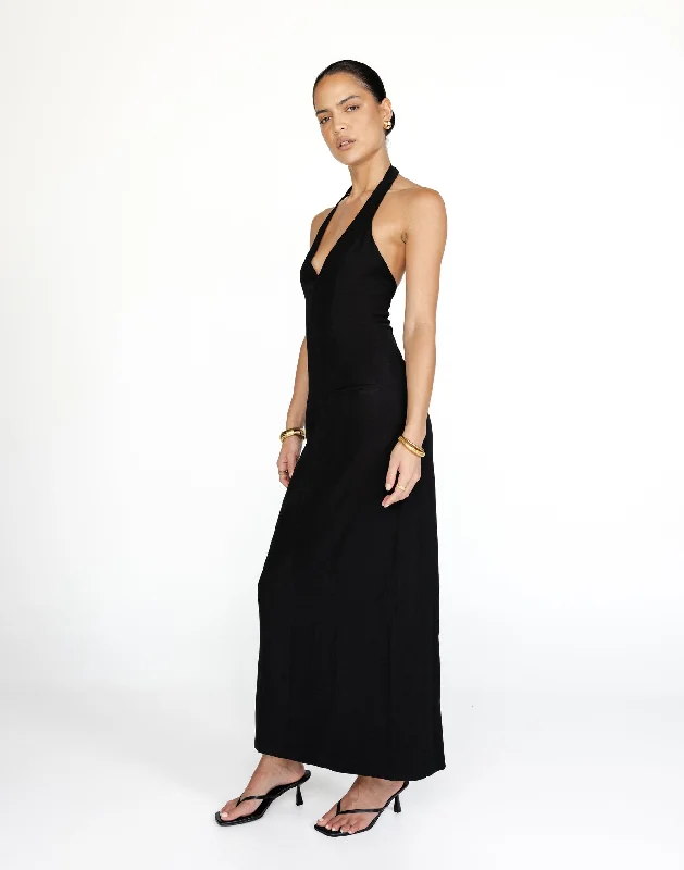 Kit Maxi Dress (Black)