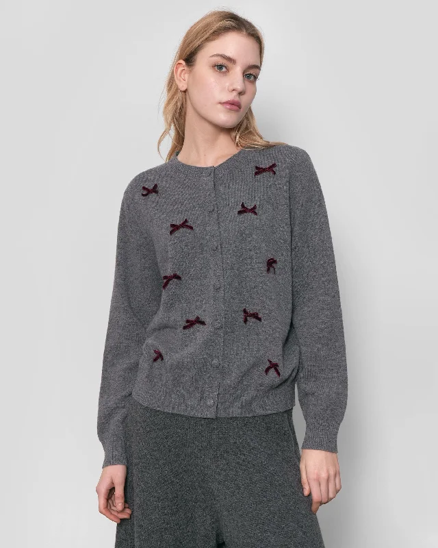 Maia Bow Cardigan