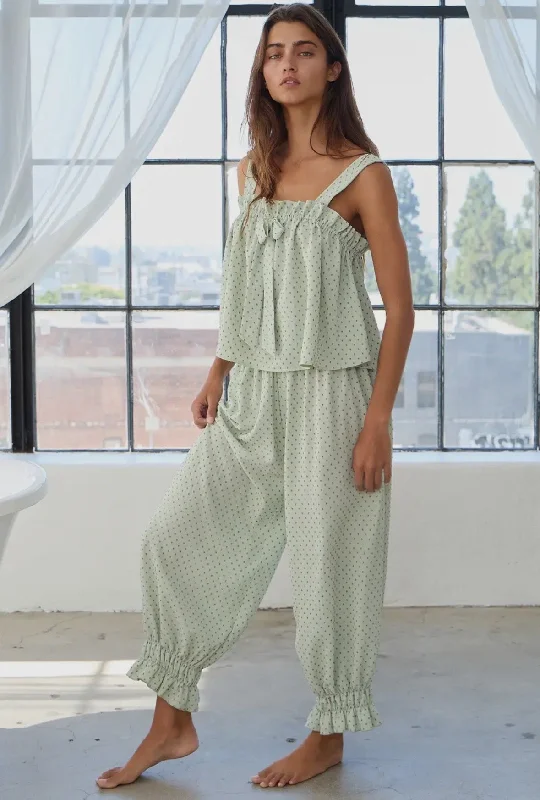 Polka Dot Pj Set Stylish Women's Tropical  Stylish Women's Tropical 