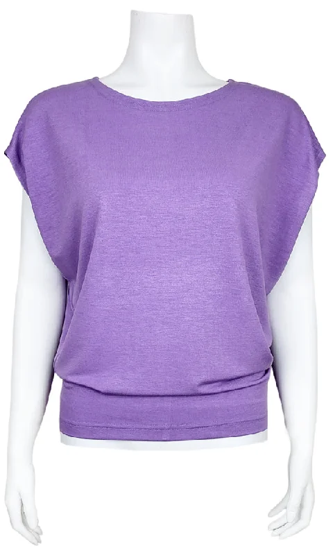 CHARLES Slouch Tee - LAVENDER Athletic Women's High -  Athletic Women's High - 